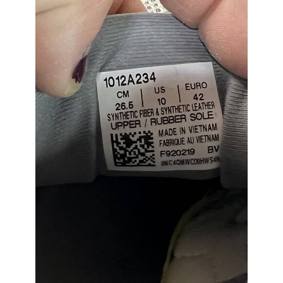 ASICS GEL-Contend 5 Mid Gray Icy Morning Running Shoes Sneakers Sz. EU-42/ US-10 - Picture 5 of 6